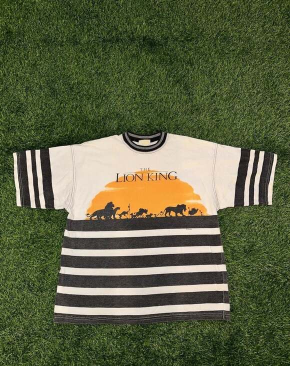 Disney Other - Vintage 1990s Disney The Lion King Striped T-Shirt Medium
